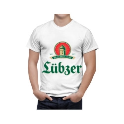 Lübzer Beer White T-Shirt