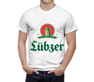 Lübzer Beer White T-Shirt