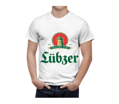 Lübzer Beer White T-Shirt
