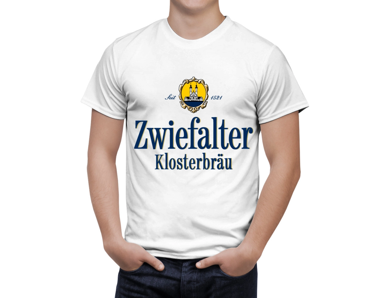 Zwiefalter Klosterbräu White T-Shirt, BEER-SHIRT--10