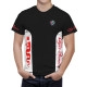 Alfa Romeo Black White Lines T-Shirt - Image 1