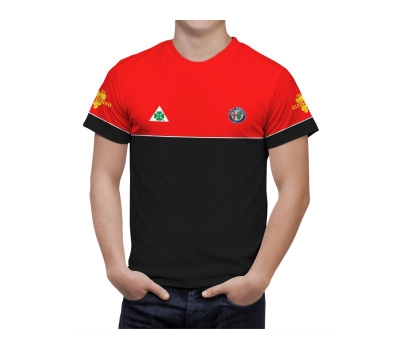 Alfa Romeo Black Red T-Shirt