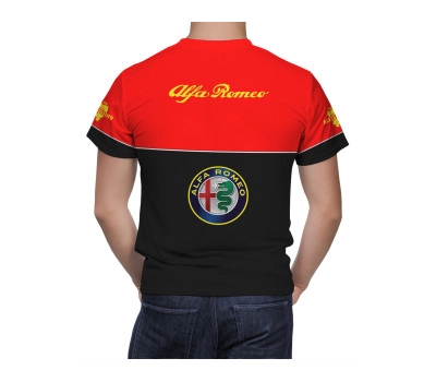 Alfa Romeo Black Red T-Shirt