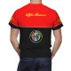 Alfa Romeo Black Red T-Shirt - Image 2