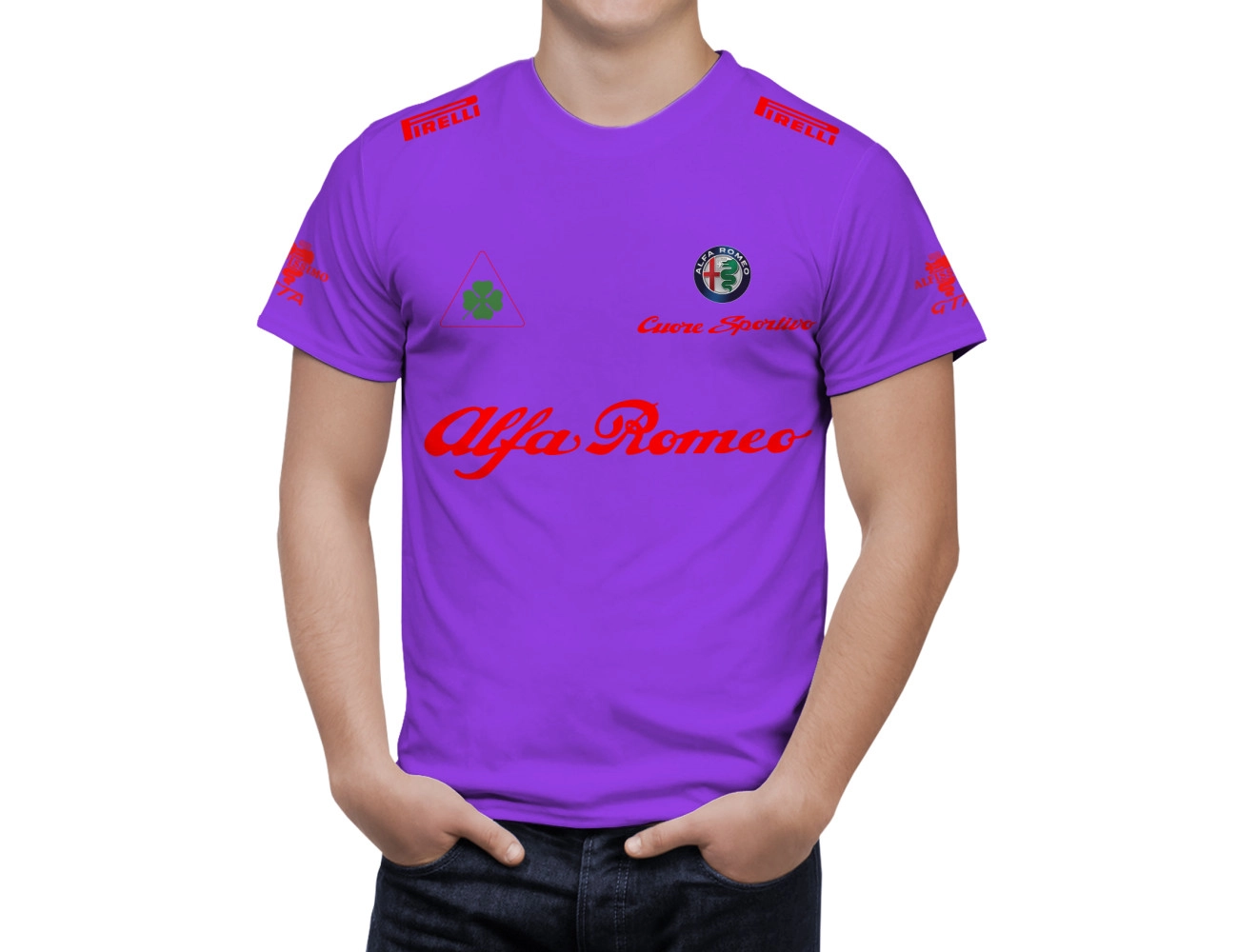 Alfa Romeo Purple T-Shirt