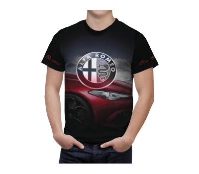 Alfa Romeo Black T-Shirt