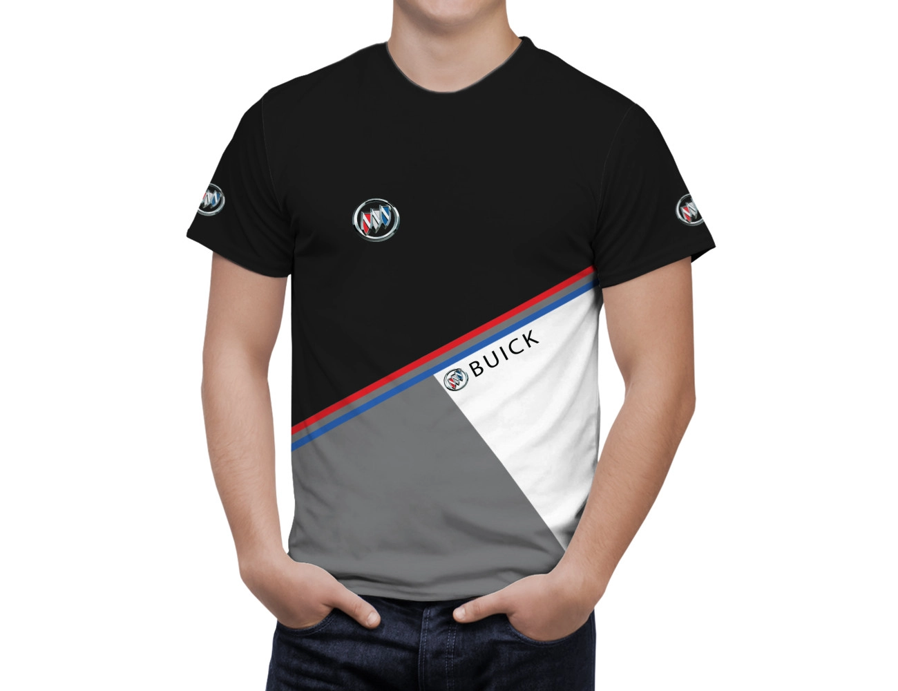 Buick Schwarz T-Shirt, BBTS--712