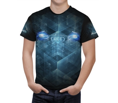 Audi Black Blue Eyes T-Shirt 