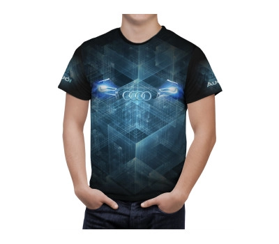 Audi Black Blue Eyes T-Shirt 