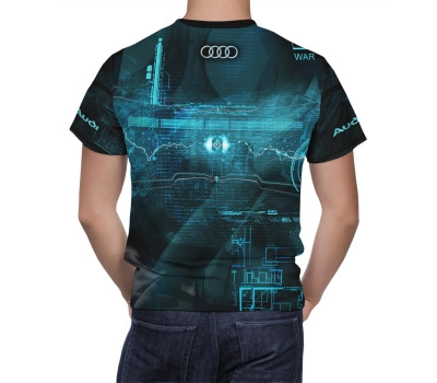 Audi Black Blue T-Shirt