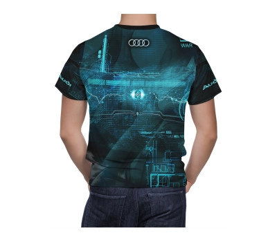 Audi Black Blue T-Shirt
