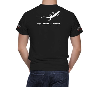 Audi Black Grey T-Shirt