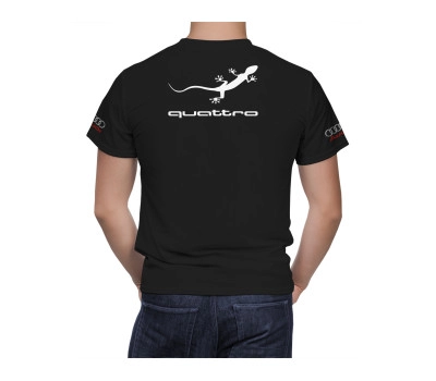 Audi Black Grey T-Shirt