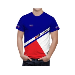 Audi Blau Rot Umbro T-Shirt