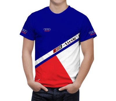 Audi Blue Red Umbro T-Shirt