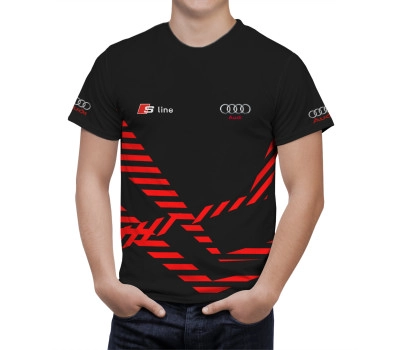Audi S Line Black T-Shirt