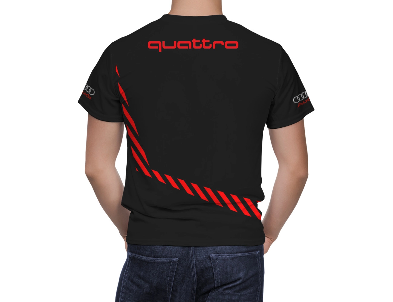 Audi S Line Schwarz T-Shirt