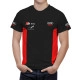 Audi S Line Schwarz Rot T-Shirt - Image 1