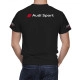 Audi Sport Black T-Shirt - Image 2
