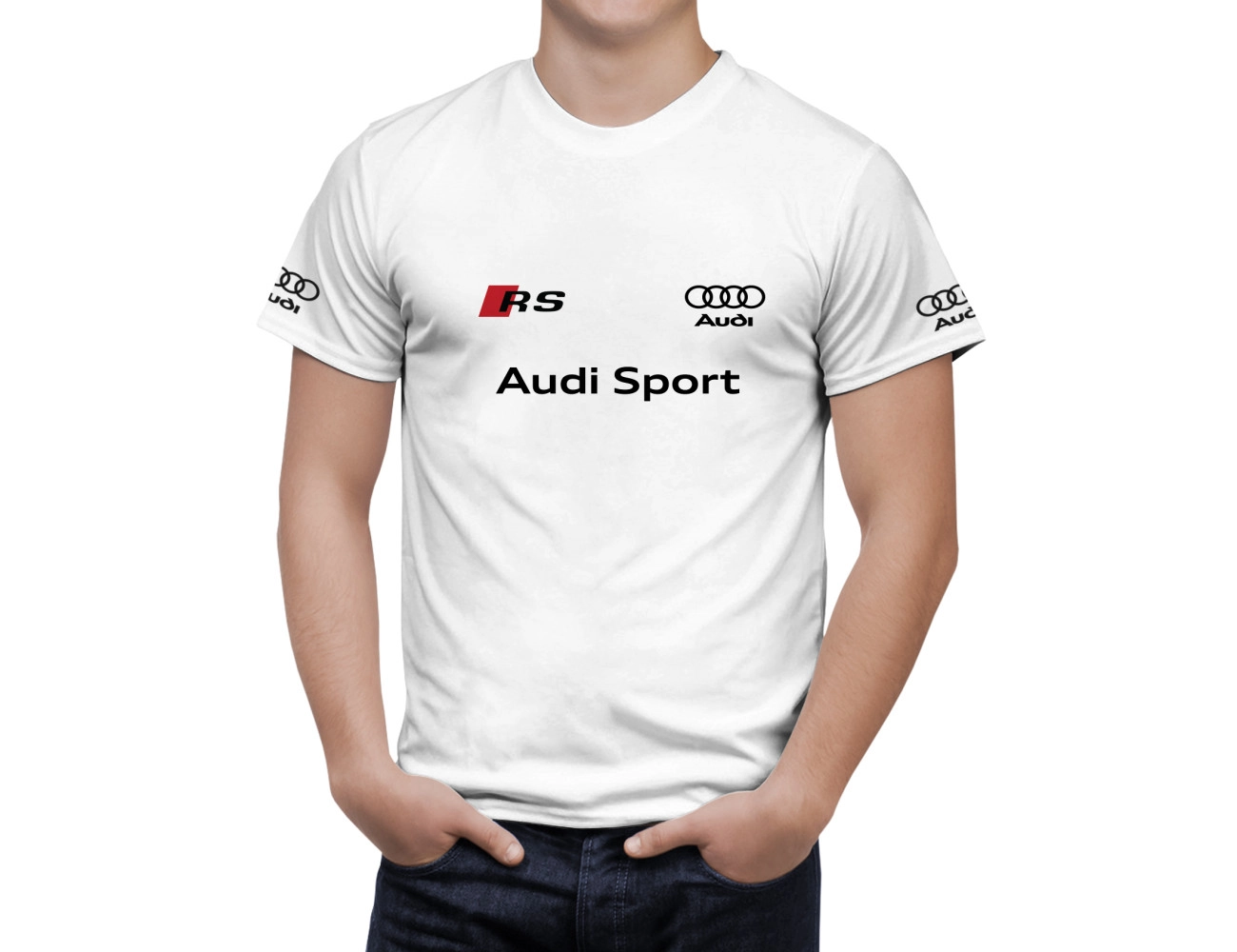 Audi Sport White T-Shirt