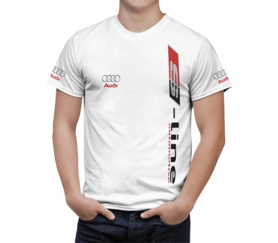Audi White T-Shirt