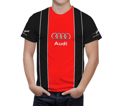 Audi Black Red T-Shirt