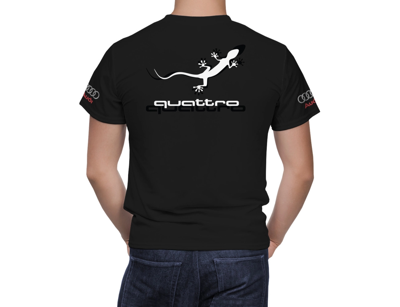Audi Schwarz Umbro T-Shirt
