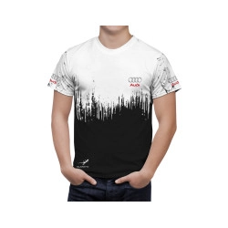 Audi Schwarz Weiß T-Shirt