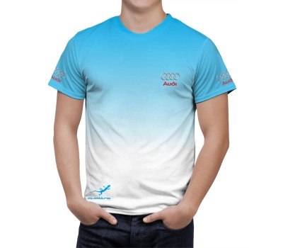 Audi Blue Gradient T-Shirt