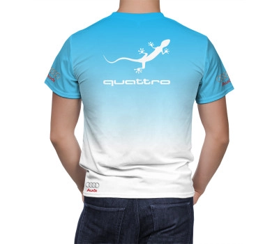 Audi Blue Gradient T-Shirt
