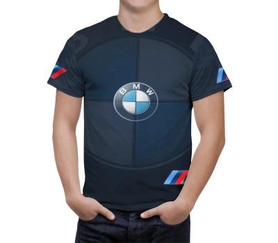 BMW Big Logo Blue T-Shirt