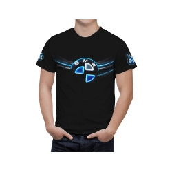 BMW M Power Effect Blau T-Shirt