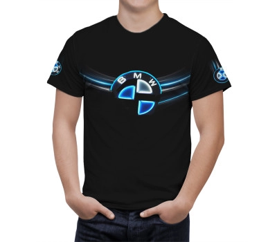 BMW M Power Effect Blue T-Shirt