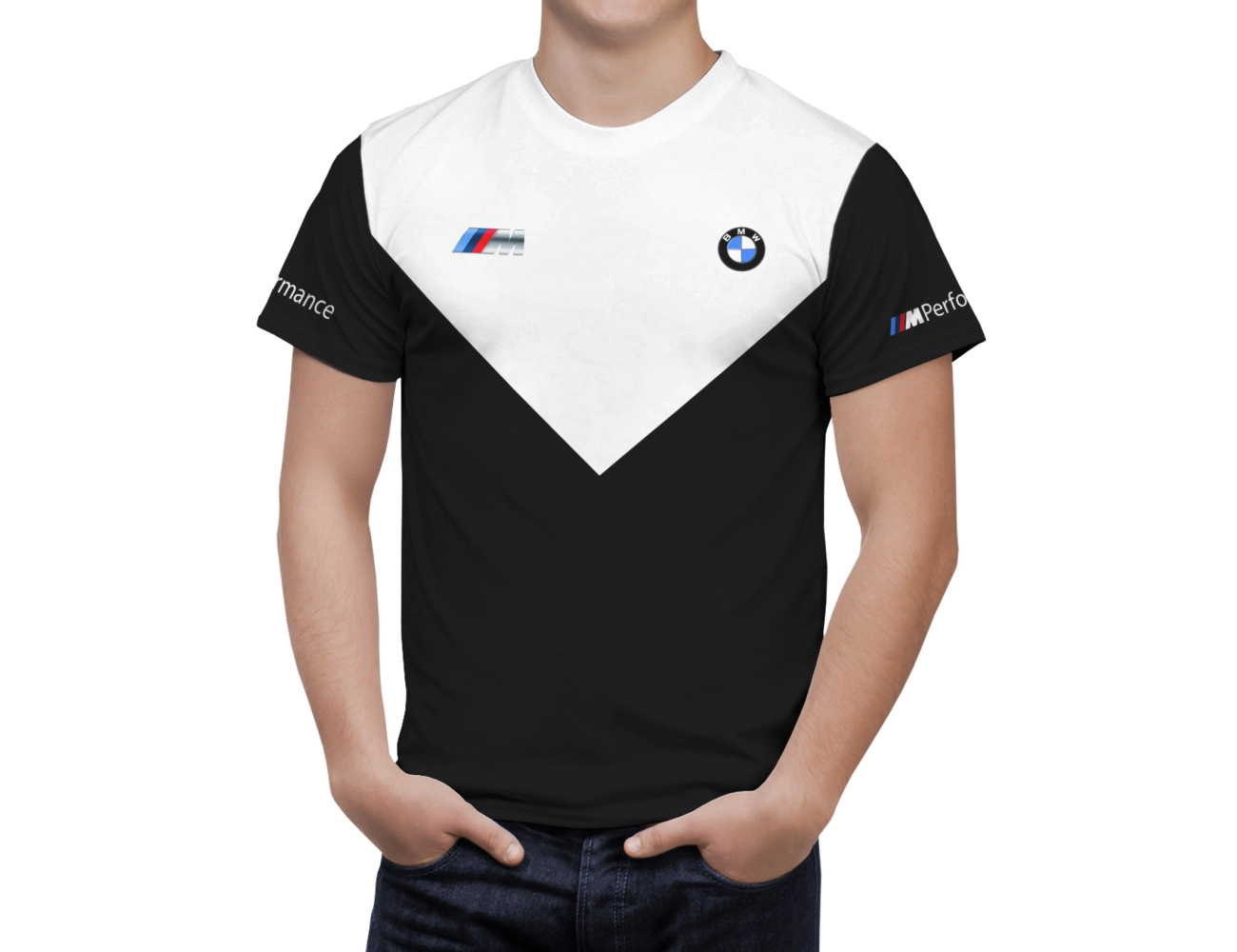 BMW Black White T-Shirt
