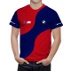 BMW Blau Rot Diagonal T-Shirt - Image 1