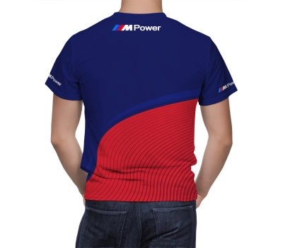 BMW Blue Red Diagonal T-Shirt