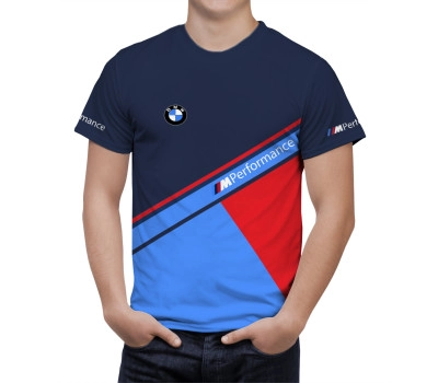 BMW Blue Red Umbro Tshirt