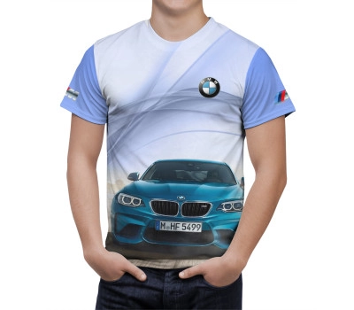BMW Blue Car T-Shirt