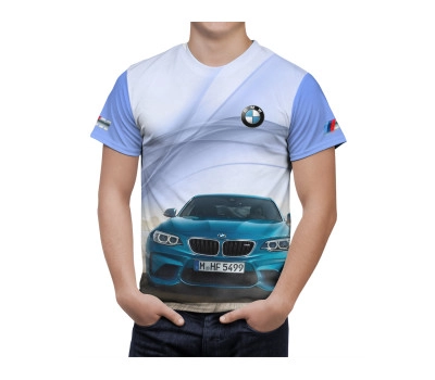 BMW Blau Car T-Shirt
