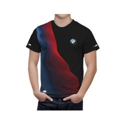 BMW M Power Black Colors Line T-Shirt