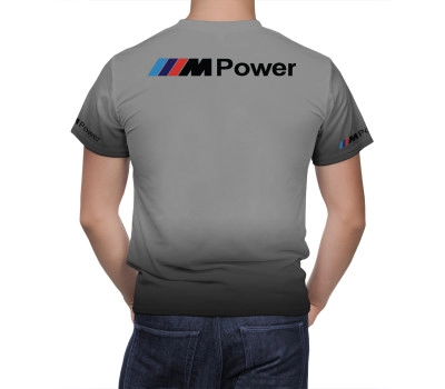 BMW Grey Gradient T-Shirt