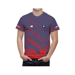 BMW M Power Blau Rot T-Shirt