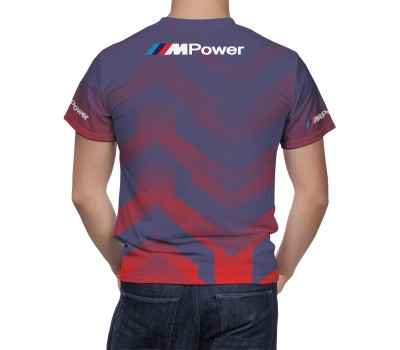 BMW M Power Blue Red T-Shirt