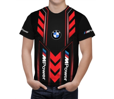 BMW M Power Performance  Black T-Shirt