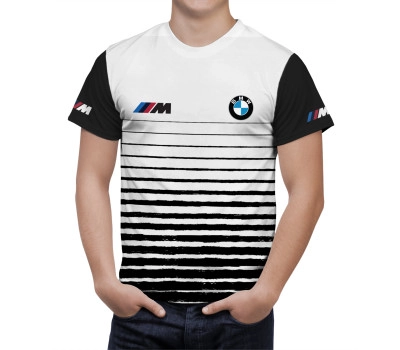 BMW M Power White Line T-Shirt 