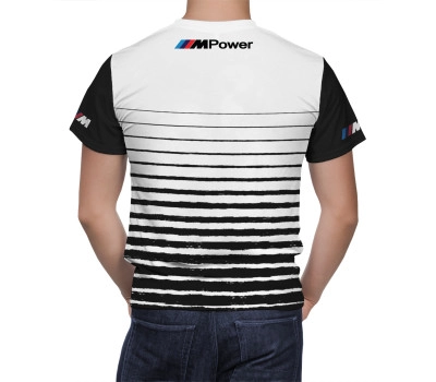 BMW M Power White Line T-Shirt 