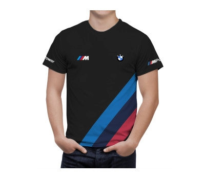 BMW Power Black Red T-Shirt