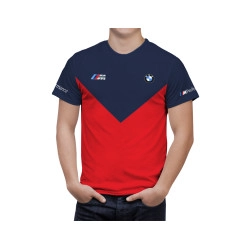 BMW Rot Blau Lines T-Shirt