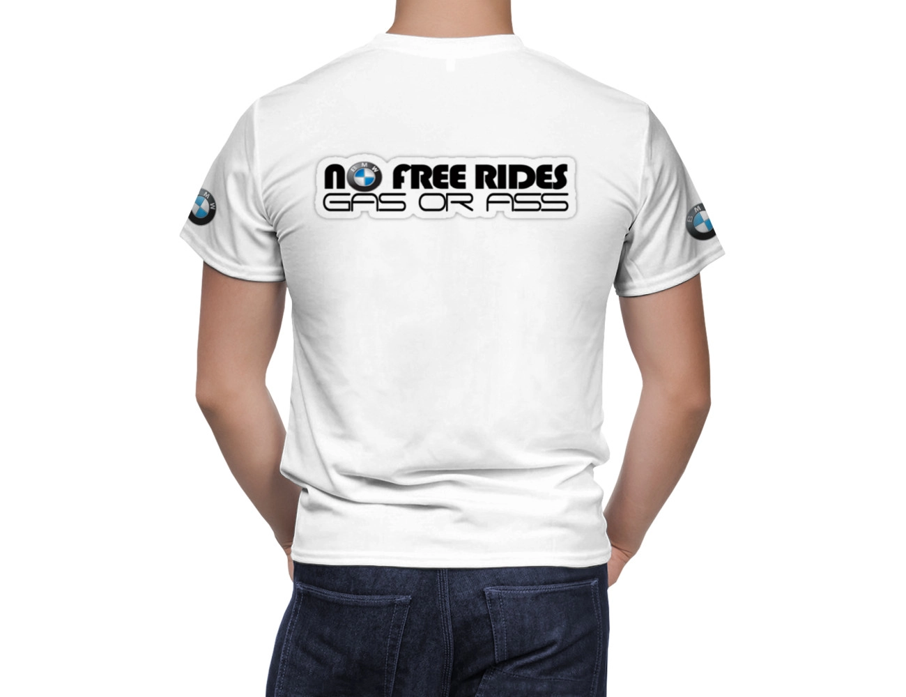 BMW Weiß Ass T-Shirt