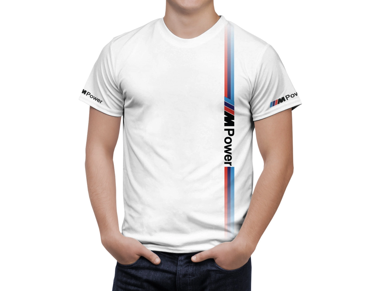 BMW Weiß Power T-Shirt
